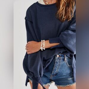 We the free Free people Camden sweatshirt. Size Large.